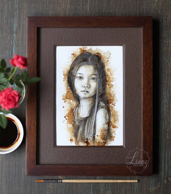 ¡Hola!, si estás interesado en encargar tu propio… – Kaffeemalerei von Lianzhi Artist