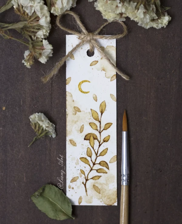 Little details – Kaffeemalerei / Aquarell von Lianzhi Artist